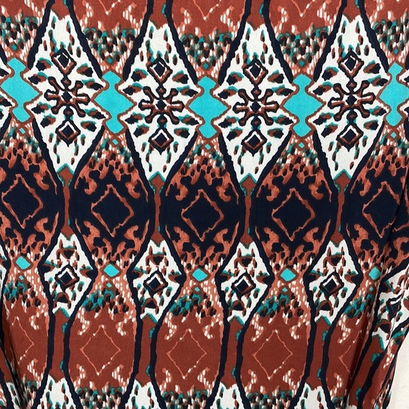 S-Twelve || Dress with a Tie Belt; Lots of Stretch; Size L - Picture 5 of 11